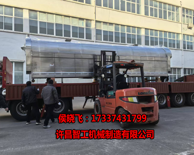 1.10日，客户回购8米全套生产线专车发货