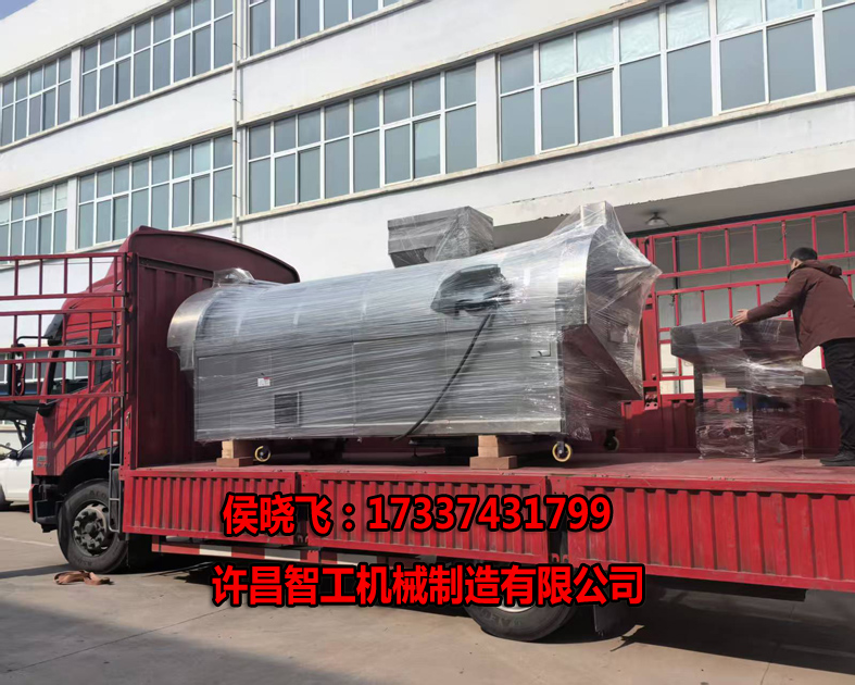 许昌智工4米生产线专车发货江苏炒海苔